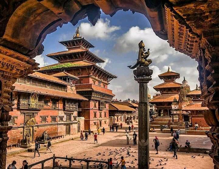 Patan Durbar Square , Mangal bazar bhaktapur , Nepal 🇳🇵
