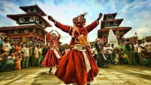 Indra jatra Festival In Nepal
