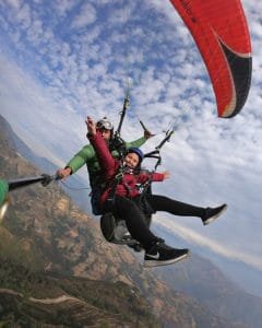paragliding in nepal