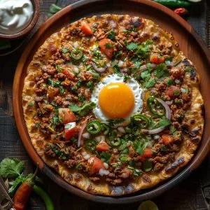 Chatamari Street food in Nepal
