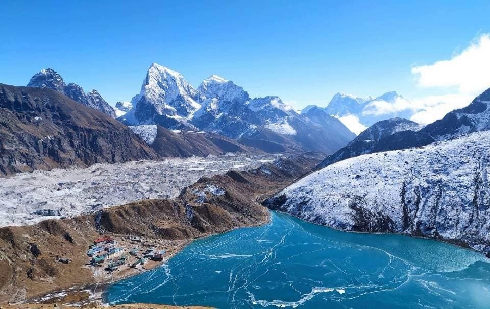 gokyo lake Christmas and New Year Treks in Nepal