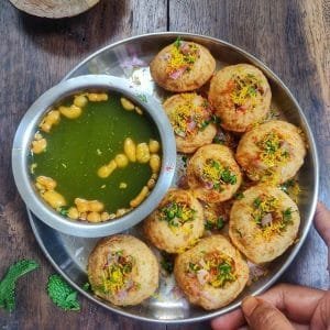 panipuri street food in nepal