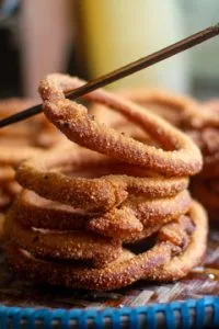 Sel roti Street food in Nepal