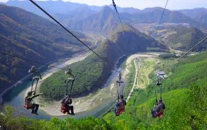 Ziplining