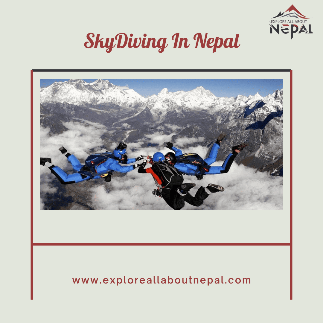 Skydiving in Nepal