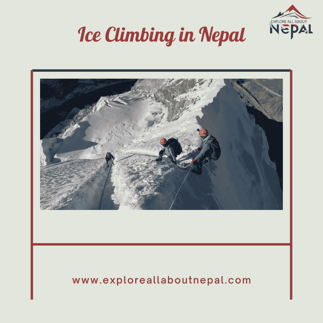 Ice Climbing in Nepal