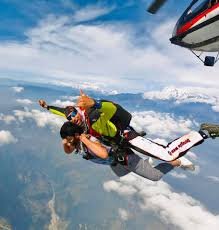 Skydiving in Nepal