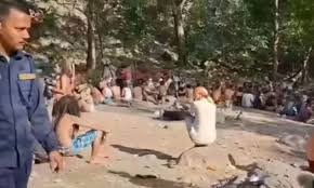 Foreign Tourists Living as Hippies