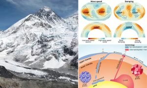 Mountains Found Beneath Earth