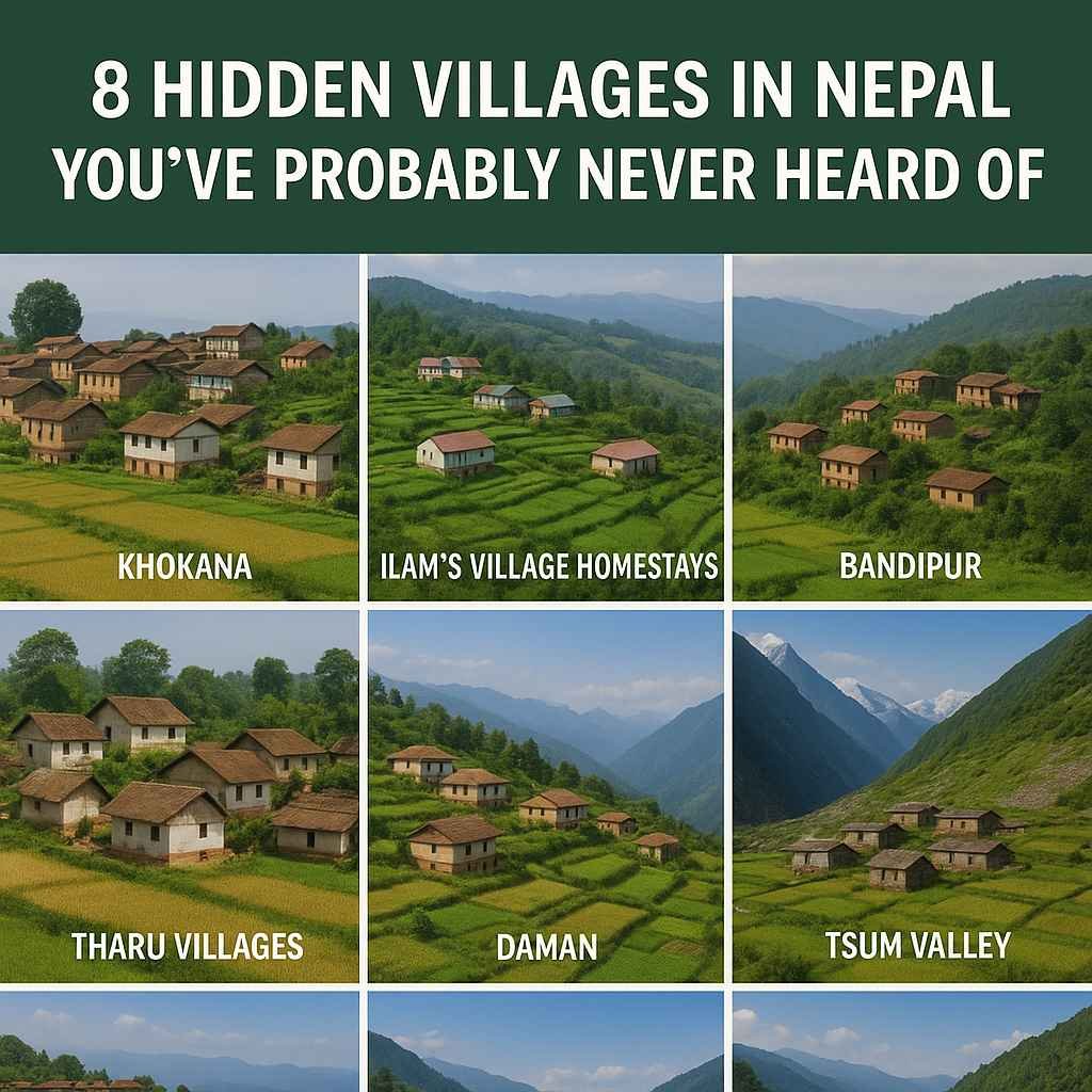 hidden villages in Nepal