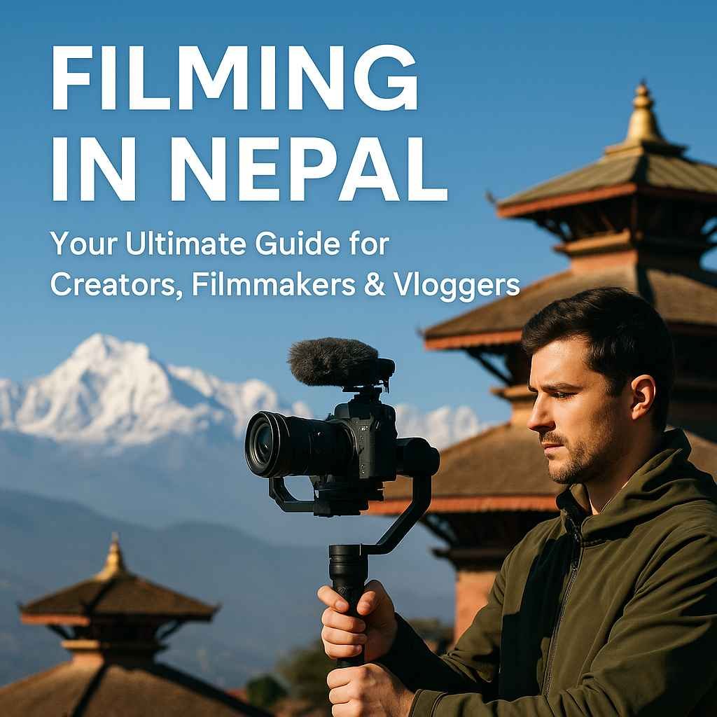 Filming in Nepal