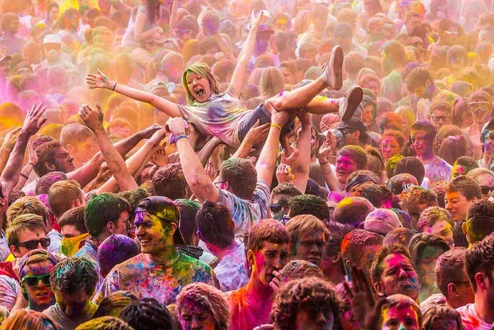 Holi in nepal