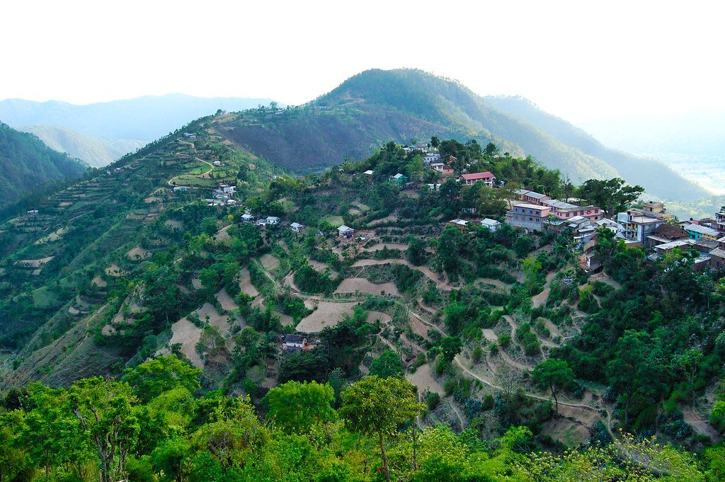 Pyuthan aireal view | kiran shrestha 2010