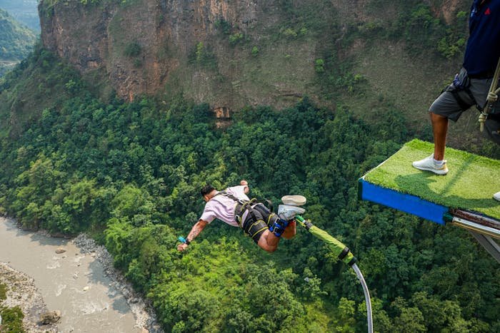 Bungee Jumping in Nepal
