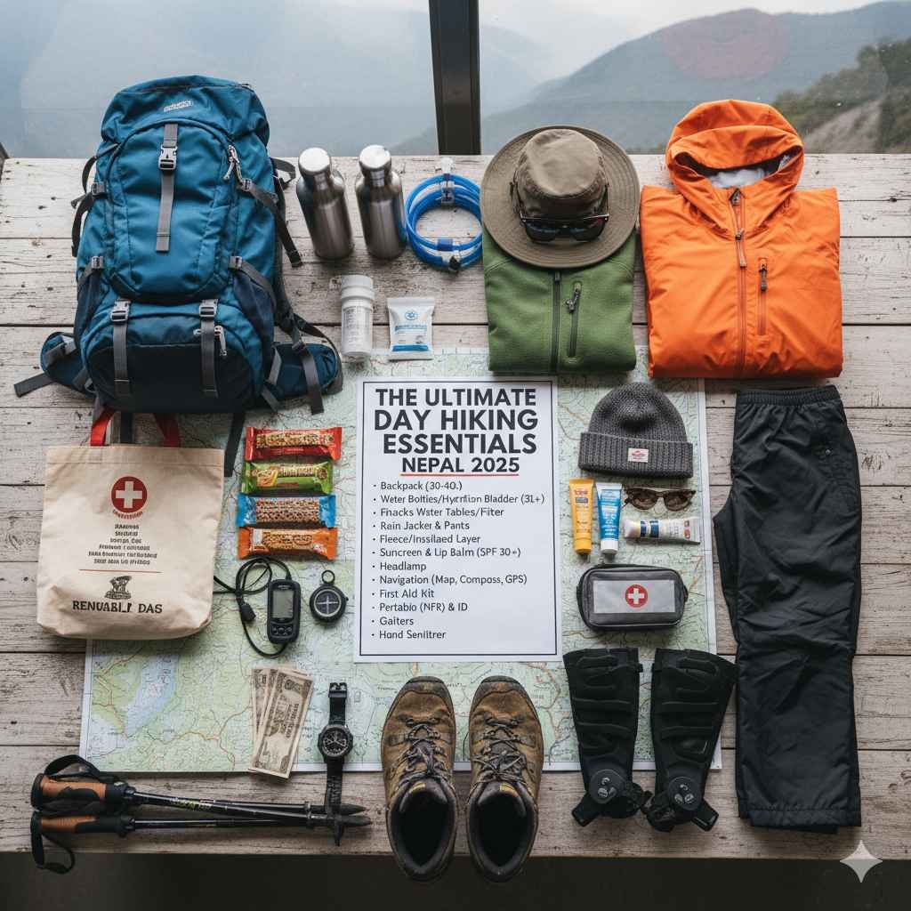 The Ultimate Day Hiking Essentials Checklist for Nepal in 2025