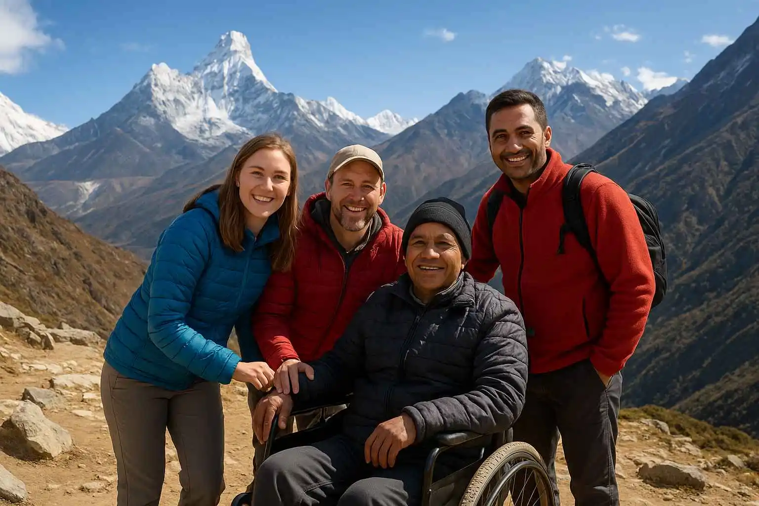 wheelchair accessible tours in Nepal
