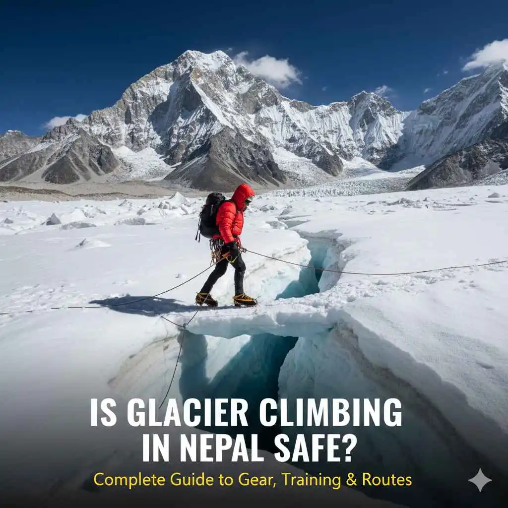 Glacier Climbing in Nepal