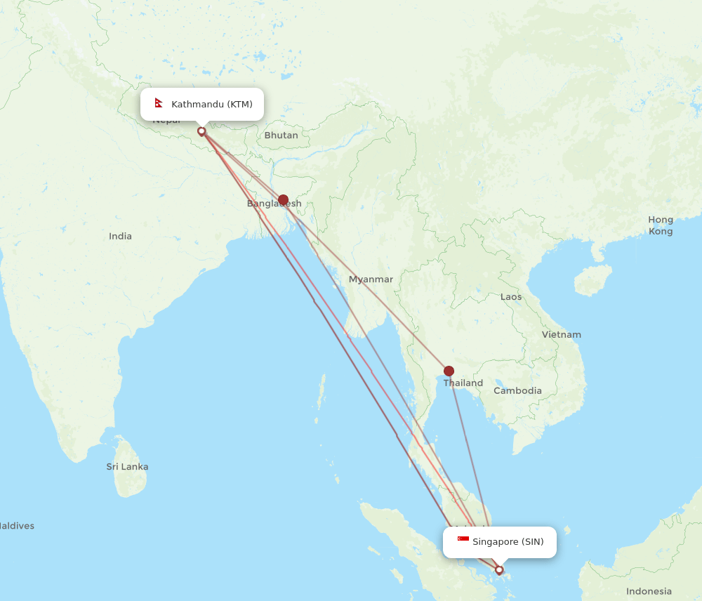 Singapore Airlines Kathmandu route takeoff