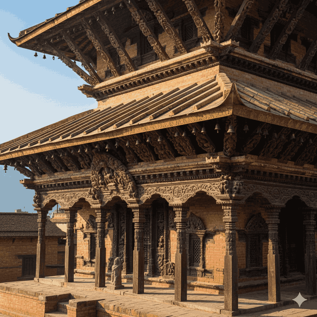 Which is the oldest temple in Nepal – Changu Narayan Temple wooden carvings and architecture