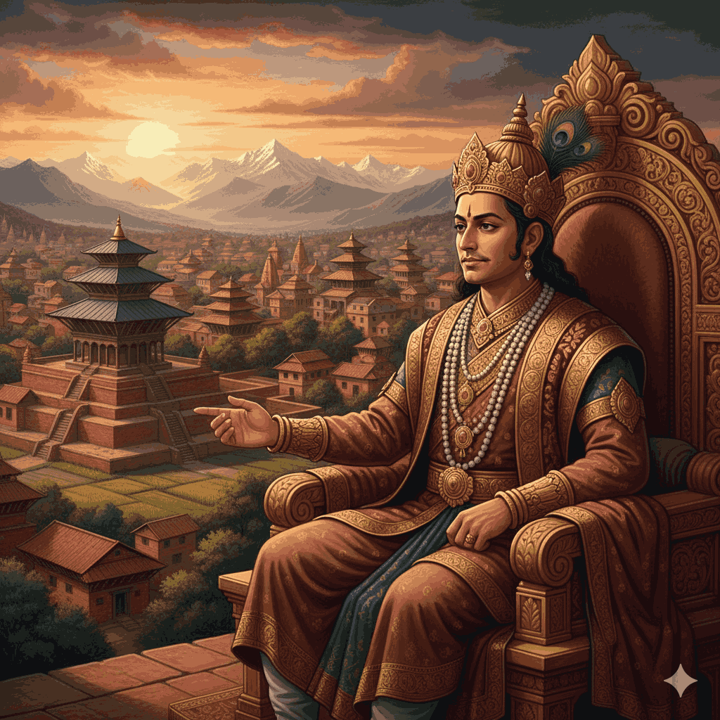 First king of Kathmandu Valley