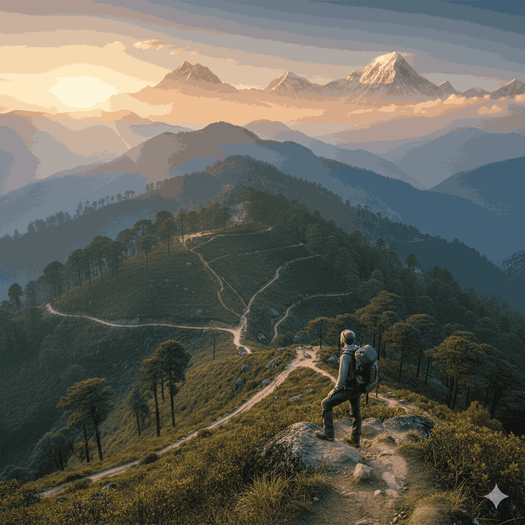 Intermediate hiking trails near me – Ghorepani Poon Hill Trek