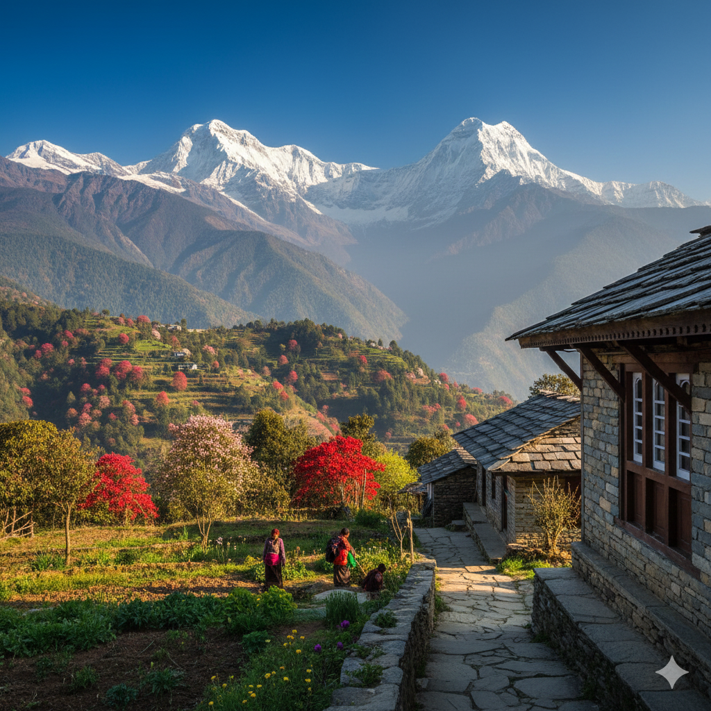 best time to visit Ghandruk Nepal