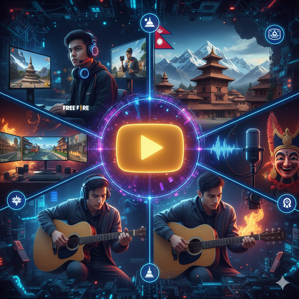 Top 10 Youtubers in Nepal (2025) – Must-Watch & Most Subscribed Creators