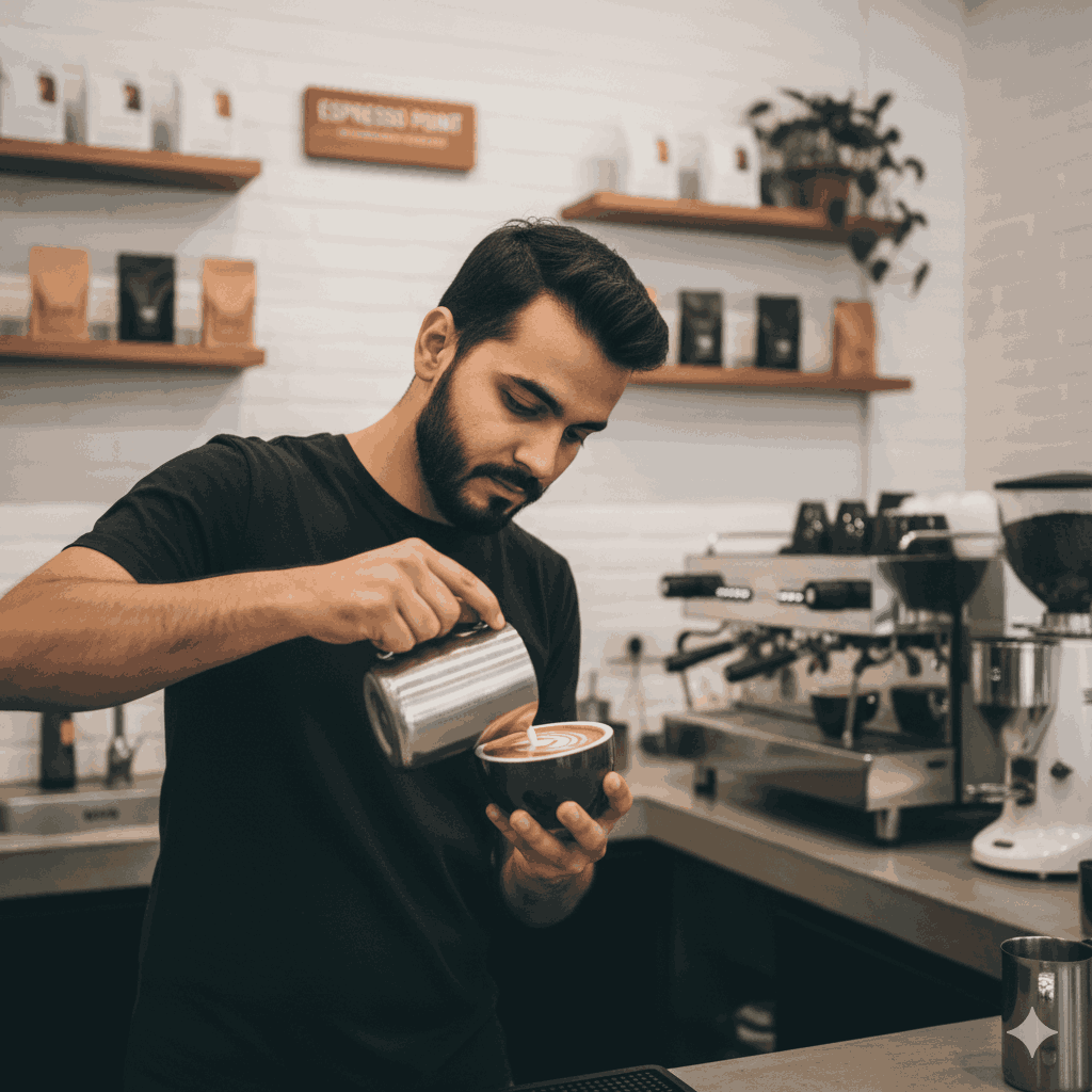 Cafe in Swayambhu – Espresso Point specialty coffee