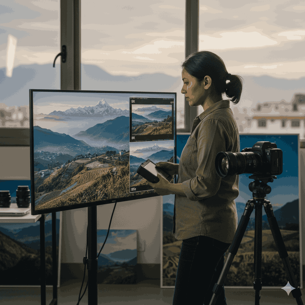 The best camera for photography 2026 offering ultra-high resolution for capturing Nepal’s detailed landscapes and fine art.