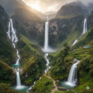 top 10 highest waterfall in Nepal