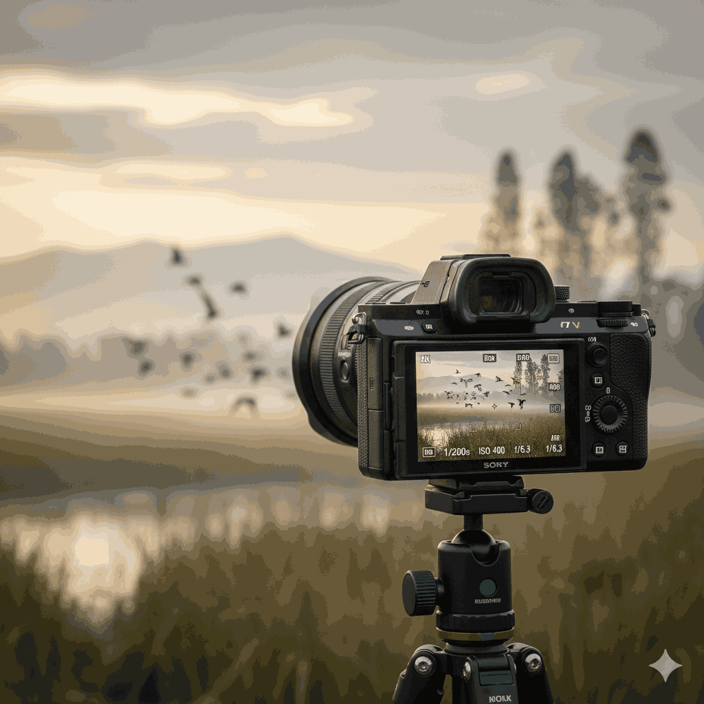 Camera for Wildlife Photography in 2026: Canon EOS R1 shooting a snow leopard in the high Himalayas of Nepal