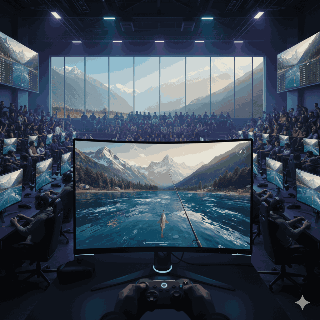 Fishing games Nepal esports tournament, highlighting competitive angling for gamers in 2026.