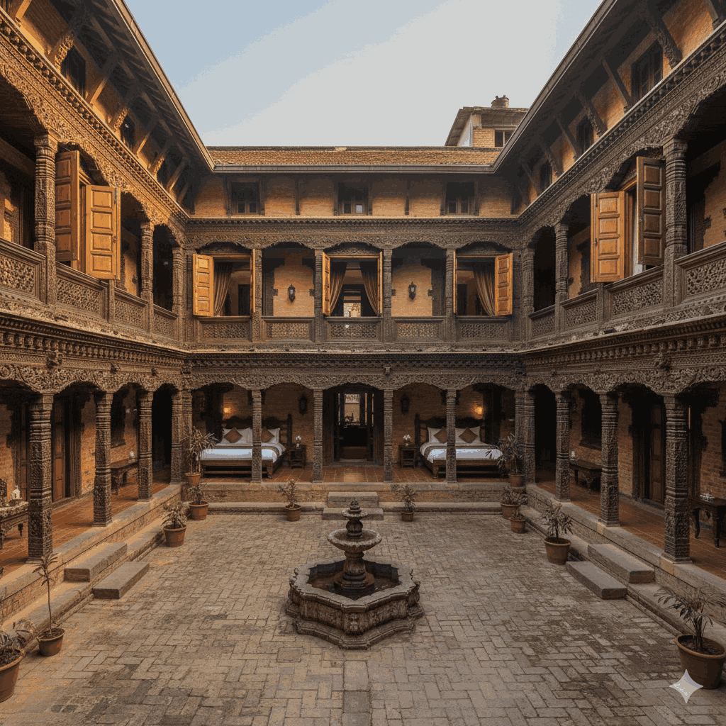 5-star hotels in Nepal Dwarika’s Hotel Kathmandu