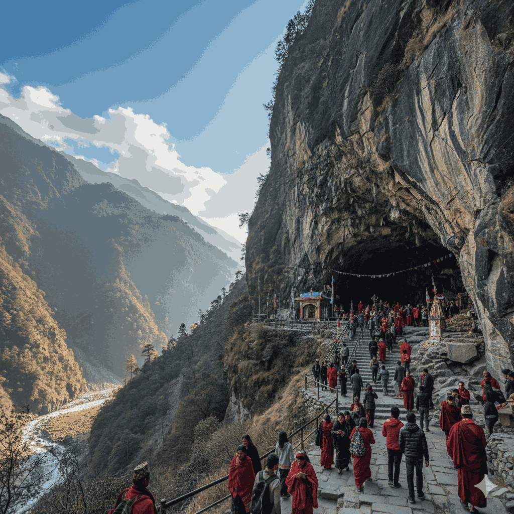 Halesi Mahadev, a famous shiv temple in Nepal inside a natural cave, revered for its mystical and spiritual importance