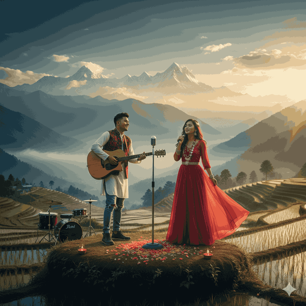 Top Music Charts in Nepal 2025 – Nepali music video scene