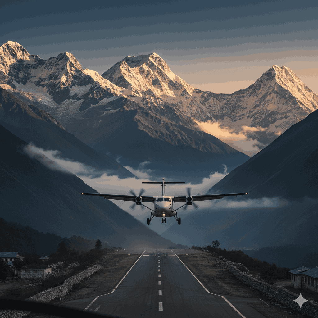 safest airline in Nepal for Lukla mountain flights