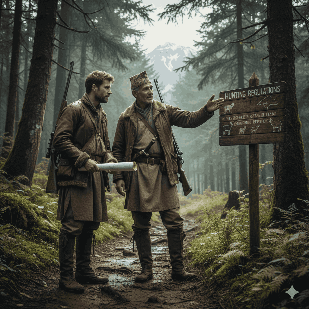 Hunting in Nepal guided by local expert in Dhorpatan Hunting Reserve