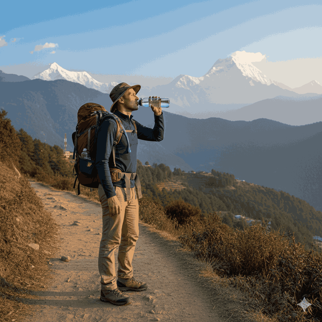 Nepal Travel Safety Advice 2025 – Safe drinking water while trekking