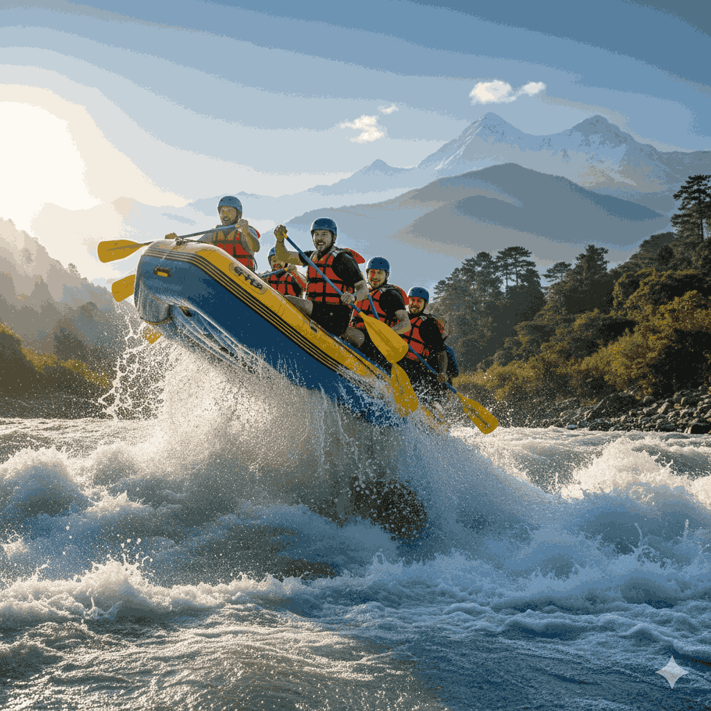 White water rafting Nepal