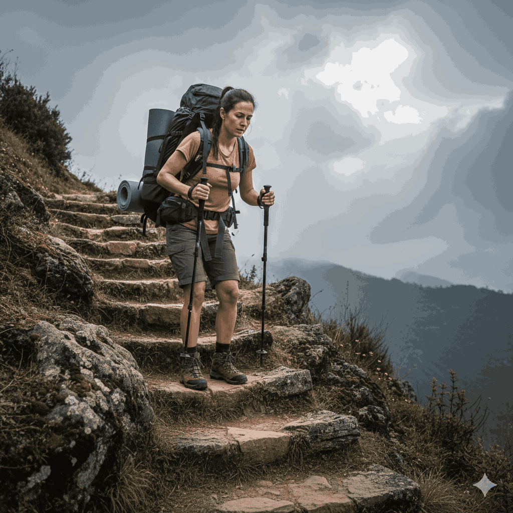 prepare for trek in Nepal through endurance training and uphill hiking