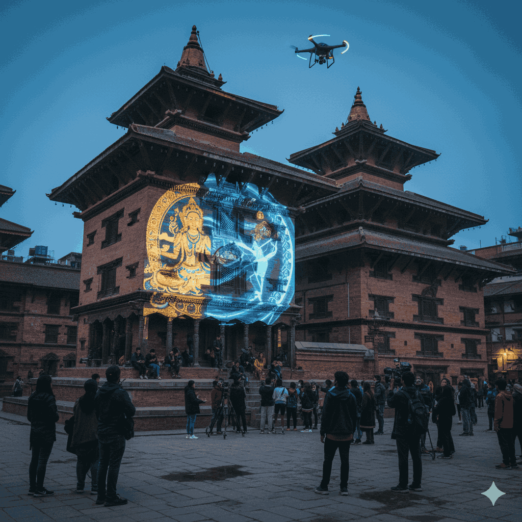 visual culture nepal is - traditional meets digital art