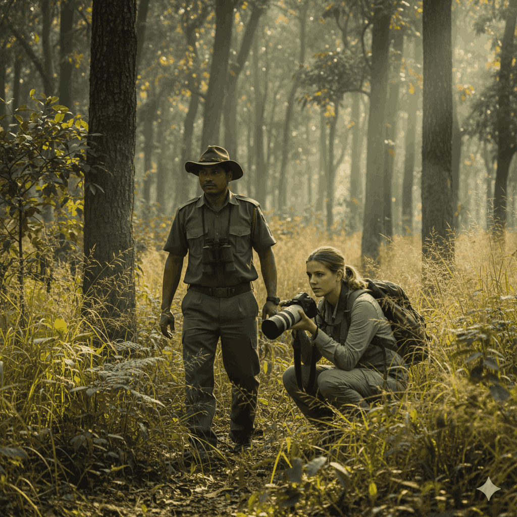 Bardia National Park tiger safari - Guided jungle trek in Bardia.