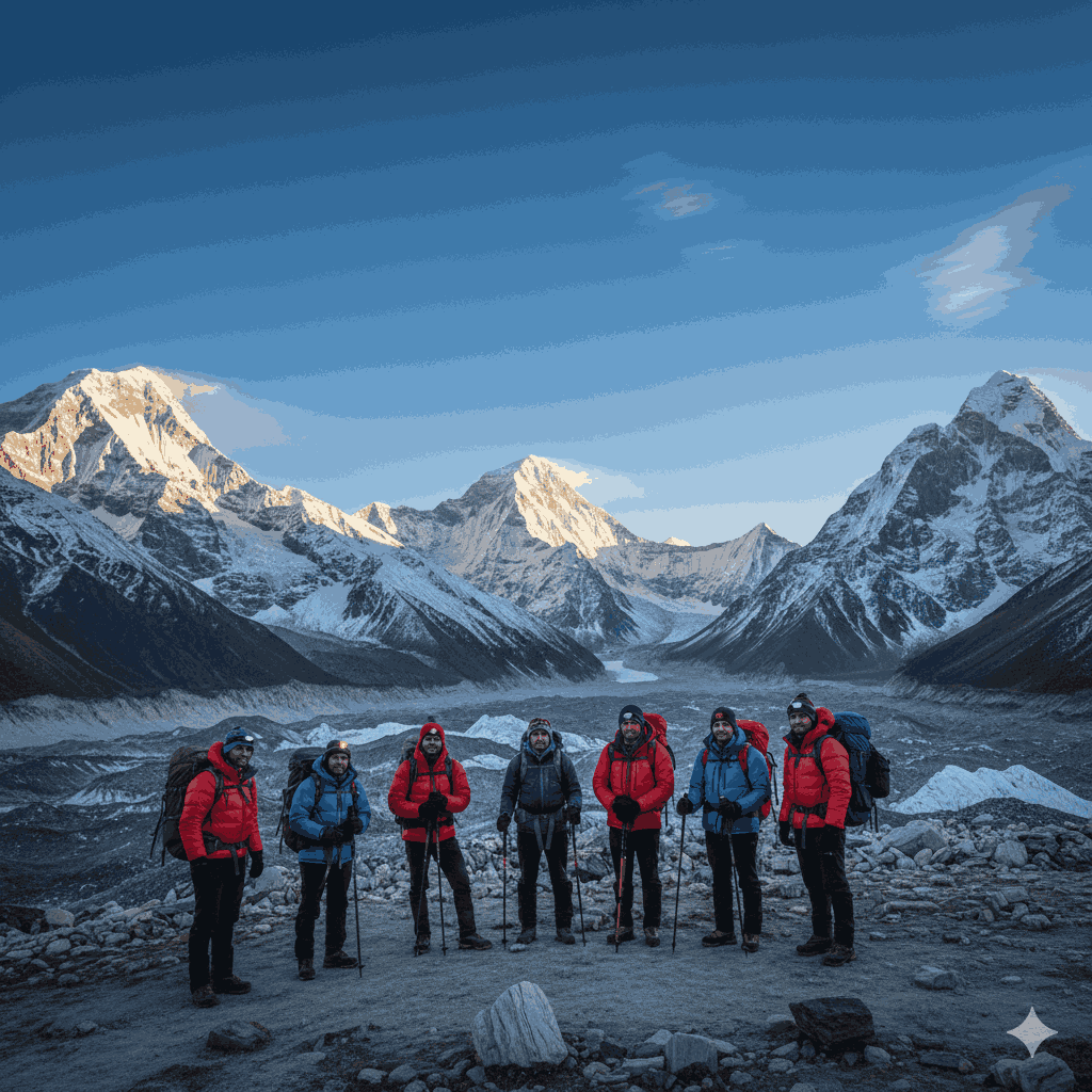 ABC trek in Nepal showcasing Annapurna Base Camp amphitheater at 4130 meters