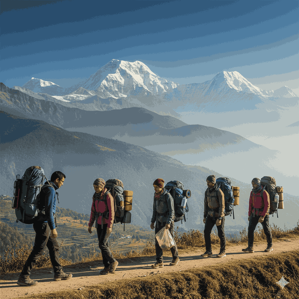 eco trek in nepal with sustainable trekking in the himalayas