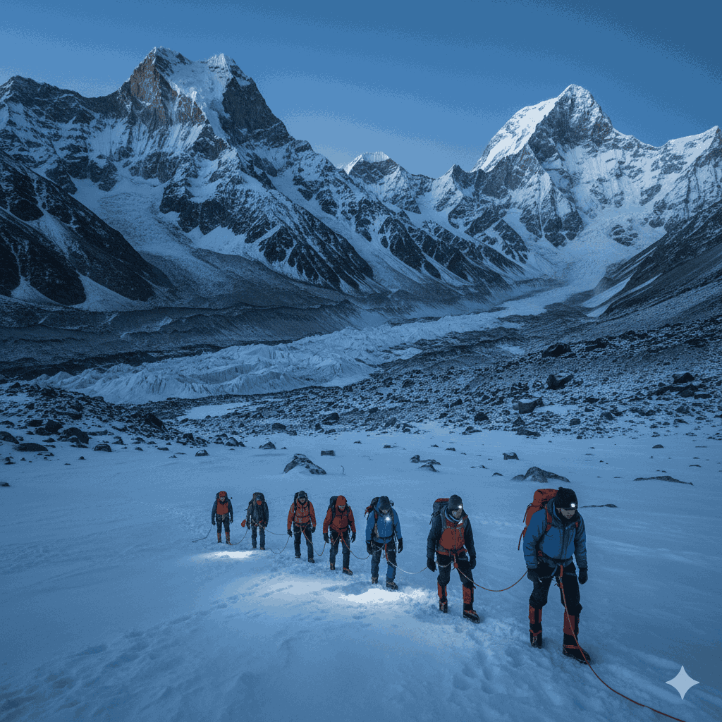 hardest trek in Nepal routes like Dhaulagiri Circuit and French Pass