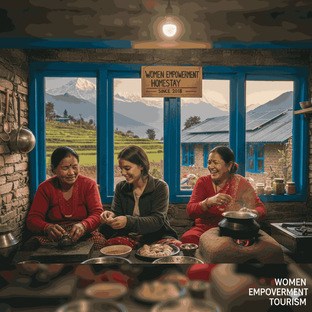 Village homestays Nepal promoting community-based tourism