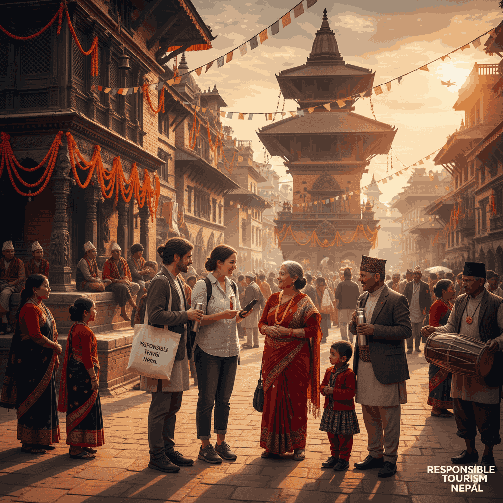 Respectful cultural tourism in Nepal supporting responsible tourism Nepal and local traditions