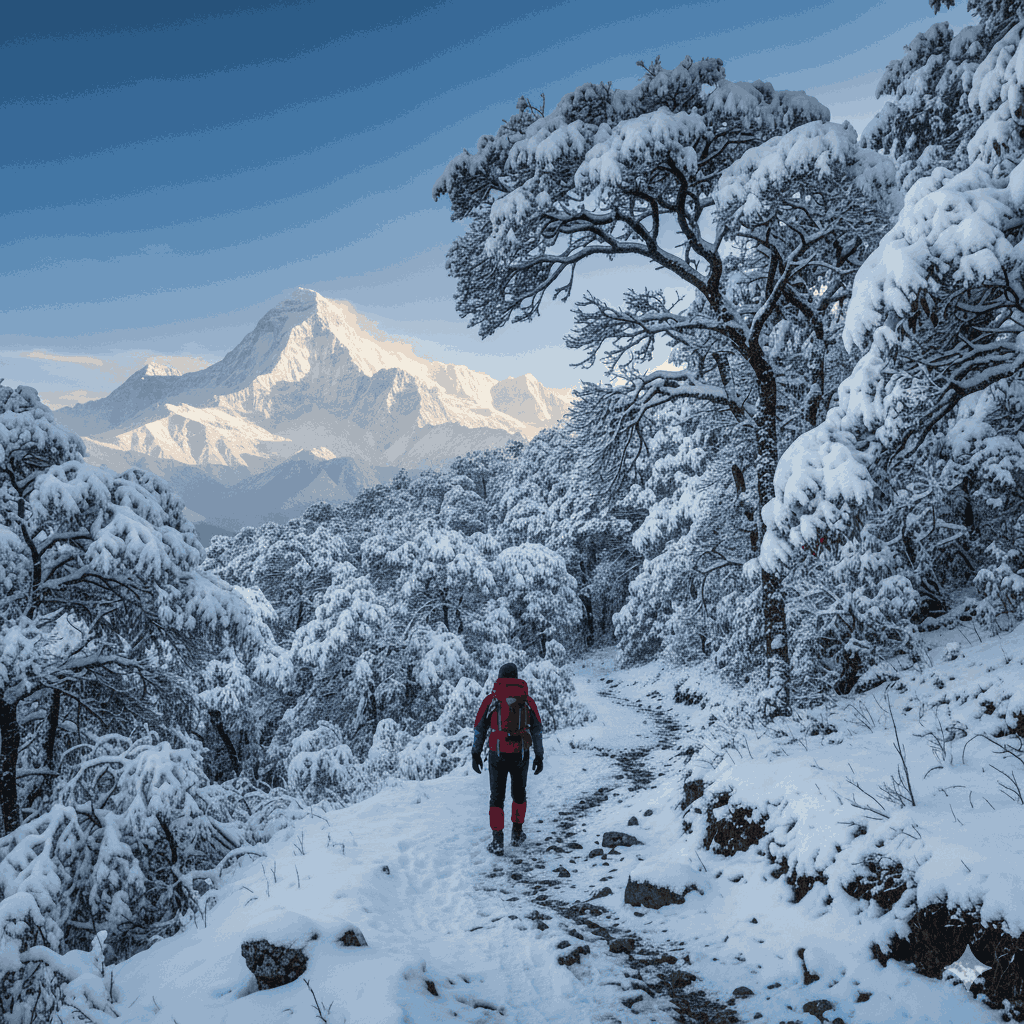 best winter trek in nepal: before attempting a winter Himalayan trail