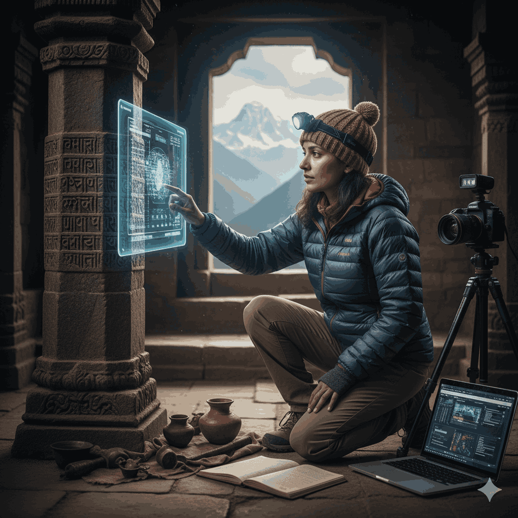 Archaeological research for academic travel nepal