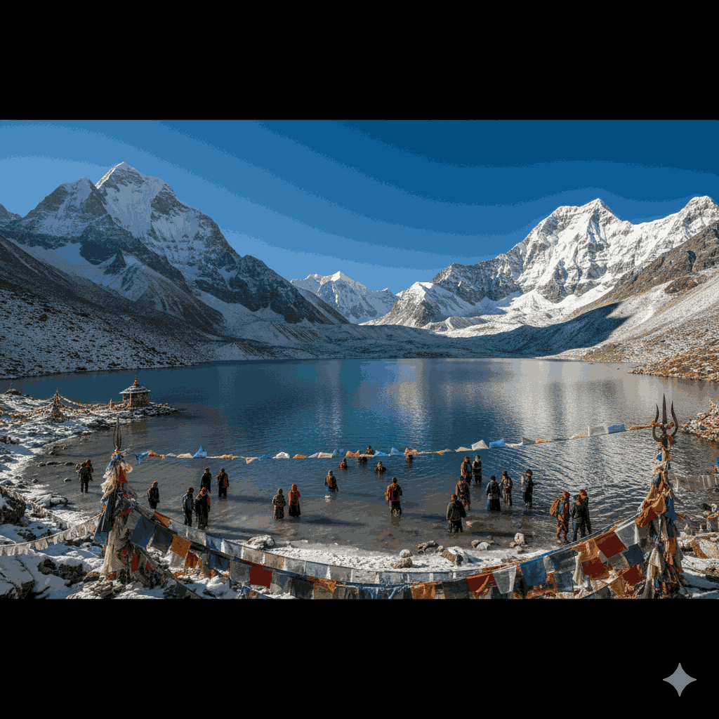 spiritual trek in nepal featuring meditation at a Himalayan monastery during a mindful journey